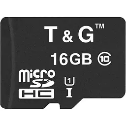 Карта пам'яті TG microSDHC, 16Gb, Class10 UHS-I U1, без адаптера (TG-16GBSD10U1-00)