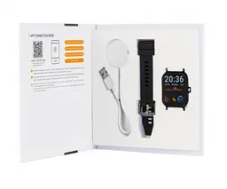 Розумний годинник Amico Go Fun з тонометром Pulseoximeter and Tonometer чорний - мініатюра 4