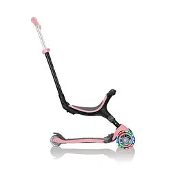 Самокат Globber Go up foldable plus lights, пастельно-рожевий (743-210) - мініатюра 4