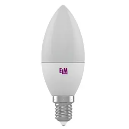 Лампа світлодіодна свічка ELM 6W E14 4000K (18-0013) - мініатюра 2