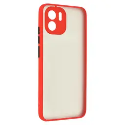 Чехол-накладка для Xiaomi Redmi A2, Frosted Matte, красный, противоударный чехол с защитой всего корпуса, термополиуретан TPU + поликарбонат PC, ArmorStandart (ARM66744)