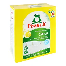 Пральний порошок-концентрат Frosch Цитрус 1450 г - мініатюра 3