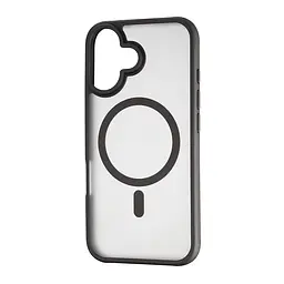 Чохол Silicone Matte Case with MagSafe iPhone 16 Black