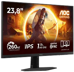 Монiтор 23.8" 24G4ZRE Black/Red AOC teh0027416 - мініатюра 2