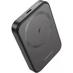 Зовнішній акумулятор Borofone BJ51 Kody Magsafe 5000mAh 20W Black [115764] - мініатюра 2