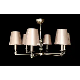 Люстра з абажурами із сучасним стилем Linisoln 5047/6 BR 50*80 см