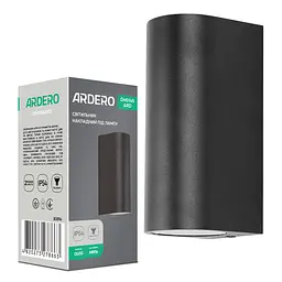 Архітектурний накладний світильник Ardero DH0145ARD RONDO під лампу чорний