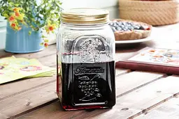 Скляна місткість Pasabache Homemade з металевою кришкою 1000 мл (80385-SL) - мініатюра 3