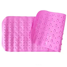 Килимок у ванну на присосках MGZ-0901(Pink) 35х95 см - мініатюра 2