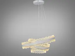 Люстра LED підвісна Romin чорна 140Вт пульт до 25м² - мініатюра 4