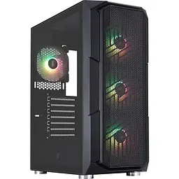 Корпус 1stPlayer Black без БЖ (XF-BK-4F7)