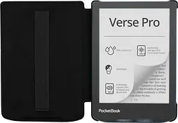 Обкладинка PocketBook 6", Verse(PB619/629/634), Shell Strap cover, чорна - мініатюра 4