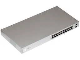 Комутатор Ubiquiti UniFi Gen2 Switch 24 port керований (USW-24) - мініатюра 2