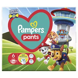 Підгузки-трусики Pampers Pants Щенячий патруль, 6 (14-19 кг), 60 шт.