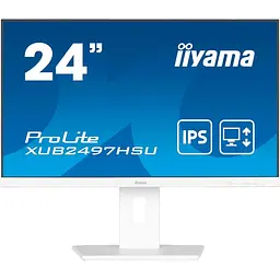 Монітор 23.8" Iiyama XUB2497HSU-W2 White FHD IPS 100Hz (XUB2497HSU-W2)