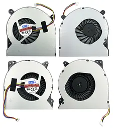 Вентилятор Asus ROG G750J G750JH G750JM G750JS G750JW G750JX G750JZ G750V лівий+правий 4+4 pin (KSB0612HB)