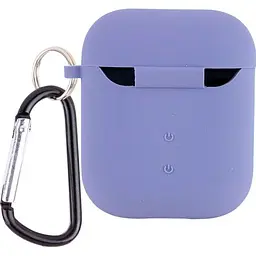 Чохол для навушників AirPods Silicone Case + Carbine Lavender [103834] - мініатюра 2