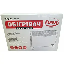 Обігрівач конвекторний Firex 236835 підлоговий 2000 Вт білий - мініатюра 4