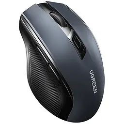 Мишка UGREEN 2.4GHz MU006 Ergonomic, бездротова, 4000dpi., 4кн.,Silence Design, Чорна - мініатюра 3