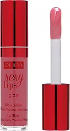 Блиск для губ Pupa Ultra Sexy Volume Effect відтінок 03 (Flirty Pink) 5 мл (020090A003) - мініатюра 2
