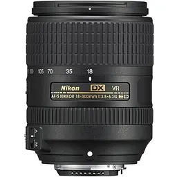 Об'єктив Nikon AF-S Nikkor 18-300mm f/3.5-6.3G ED VR [JAA821DA] [99563] - мініатюра 3