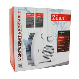 Тепловентилятор Zilan ZLN5534 спіральний 2000 Вт 3 режими Сold air - мініатюра 2