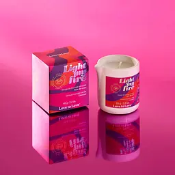Масажна свічка Love To Love Light My Fire з ароматом кокоса, 65 мл - мініатюра 2