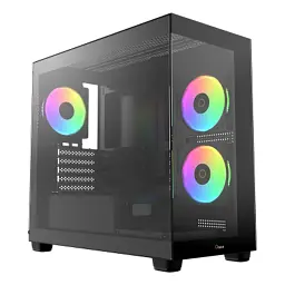 Корпус для ПК OCYPUS GAMMA C52 BK ARGB (GAMMA-C52-BKD300XX-GL) - мініатюра 2