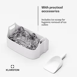 Льодогенератор Klarstein SparkIce 10046205 — 15 кг/24 год - мініатюра 4