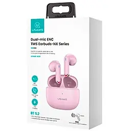Навушники Bluetooth Usams TWS NX10 BT5.2 бездротові чорні - мініатюра 4