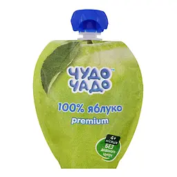 Пюре Чудо-чадо Pouch Яблуко, без цукру, 90 г