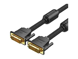 Кабель Vention DVI-D to DVI-D 8m Black (EAEBK)