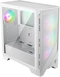 Корпус MSI MAG FORGE 320R AIRFLOW, білий, без БП, Mid Tower, для ATX/Micro-ATX/Mini-ITX, 2xUSB 3.2, макс. CPU - 160 мм/VGA -