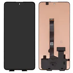 Дисплей для Xiaomi Poco X6, Poco X6 Pro, Redmi Note 13 Pro, чорний, без рамки, ., (OLED)