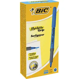 Маркер Bic текстовиділювач Grip, блакитний (bc811931) - мініатюра 3