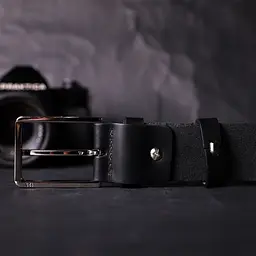 Шкіряний чоловічий ремінь GRANDE PELLE 3,4х120 см acs0026897 - мініатюра 8