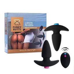Набір анальних пробок FeelzToys FunkyButts 12.5 см (чорний) - мініатюра 3