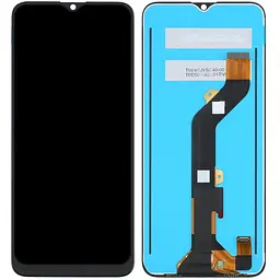 Дисплей Infinix Hot 10 Lite чорний, оригінал PRC, p/n: FPC6504-9