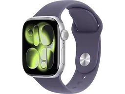 Смарт-годинник Apple Watch Series 11 GPS 42mm Silver Alu. Case w. Purple Fog S. Band - S/M (MEU64) - мініатюра 1