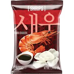 Чипси Shrips креветкові зі смаком соусу Теріяки 50 г