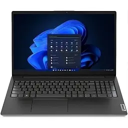 Ноутбук Lenovo V15, 15.6" Full HD, Intel Core i5 13420H pana la 4.6 GHz, 8 GB RAM DDR4 3200, 512 GB SSD, Intel UHD графікою, Windows 11 Pro, Business чорний 512 GB