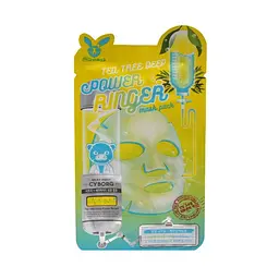 Маска тканинна для обличчя Elizavecca Power Ringer Tea Tree Deep з екстрактом чайного дерева
