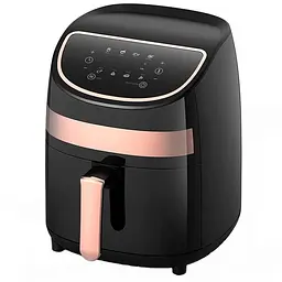 Аерофритюрниця Xiaomi Deerma Air Fryer KZ100 [DEM-KZ100] чорно-рожева [83657] - мініатюра 4