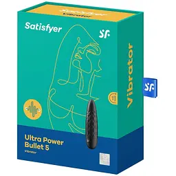 Мінівібратор Satisfyer Ultra Power Bullet 5 Чорний - мініатюра 7