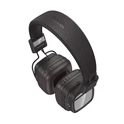 Бездротові накладні навушники HOCO W72 Earl Ⅲ abyss mirror BT headphones Brown - мініатюра 3