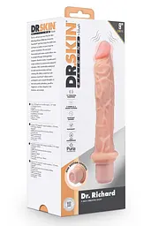 Вибратор Blush Реалистичный Dr. Skin Dr. Richard, 24,7 см - миниатюра 4