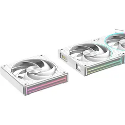Вентилятор Zalman ZM-DF120R ARGB PWM Reversed White - мініатюра 2