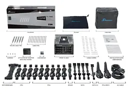 Блок живлення Seasonic Prime TX-1600W ATX 3.1 80+ Platinum (PRIME TX 1600-ATX31) - мініатюра 9