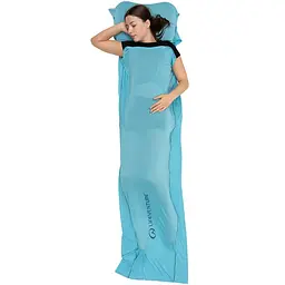 Вкладиш Lifeventure Coolmax Liner Rectangular Блакитний - мініатюра 4