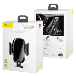 Автомобільний утримувач Baseus Future Gravity Car Mount SUYL-WL01 Чорний (1061821171) - мініатюра 9
